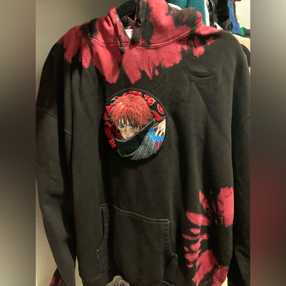 Hypland Sasori Chenille Tie Dye Hoodie - Size XL